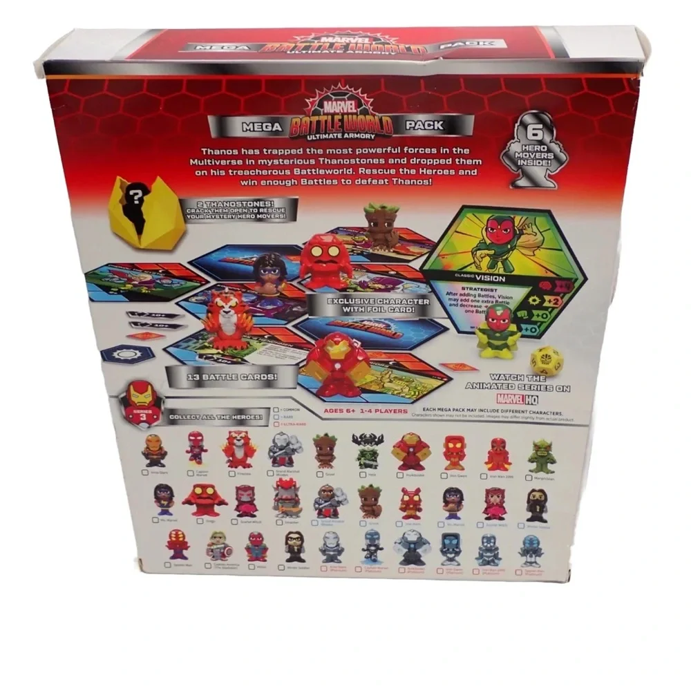 Marvel Battleworld Funko Game Series 3 Exclusive Edition Vision Mega Pack